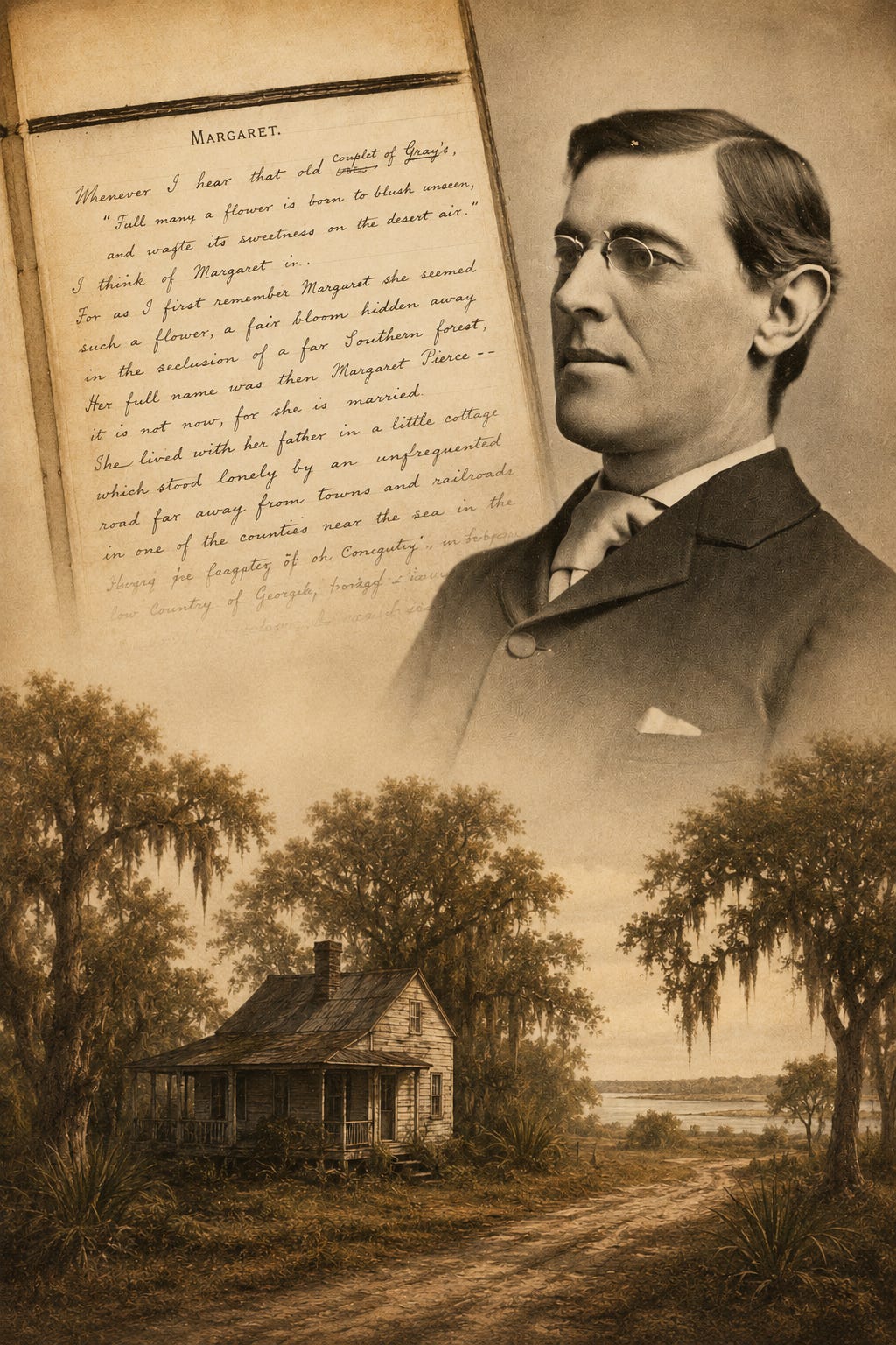 Analyzing "Margaret," an almost-lost short story fragment by Woodrow Wilson